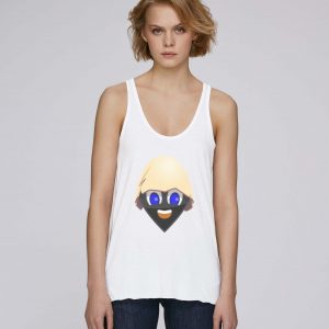 T-Shirt Bio blanc Femme – Egg tank