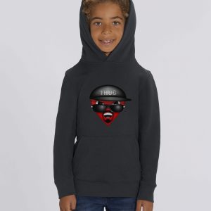 T-Shirt Bio noir Enfant - Thuglife tee