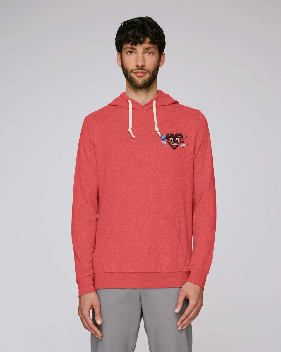 T-Shirt Bio rouge Homme – Universe hoodie