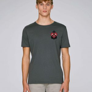 T-Shirt Gris foncé Bio Homme - Chance tee