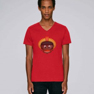 T-Shirt Rouge Bio Homme - Tribe tee